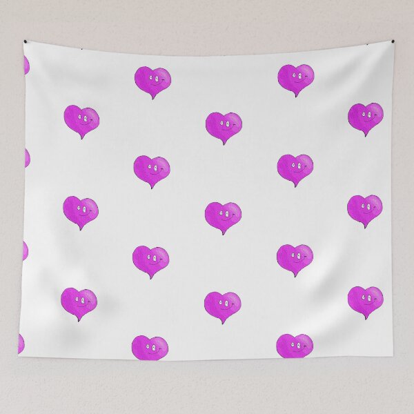 Item preview, Oil texture Pink heart  designed and sold by Coffeemerc117.
