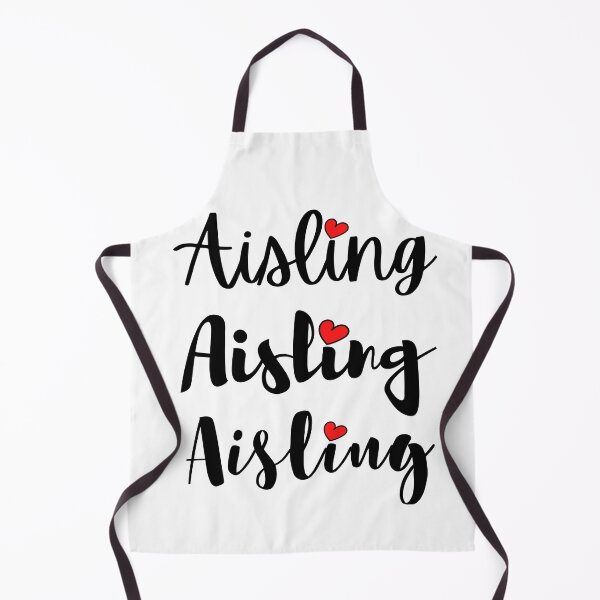 Item preview, Aisling Name Cute Mini Heart Triple Fonts designed and sold by 27th-Tee.