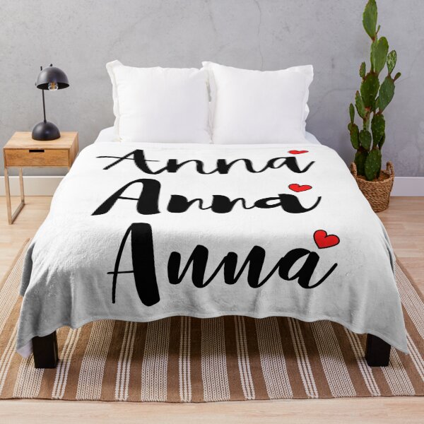 Item preview, Anna Name Cute Mini Heart Triple Fonts designed and sold by 27th-Tee.