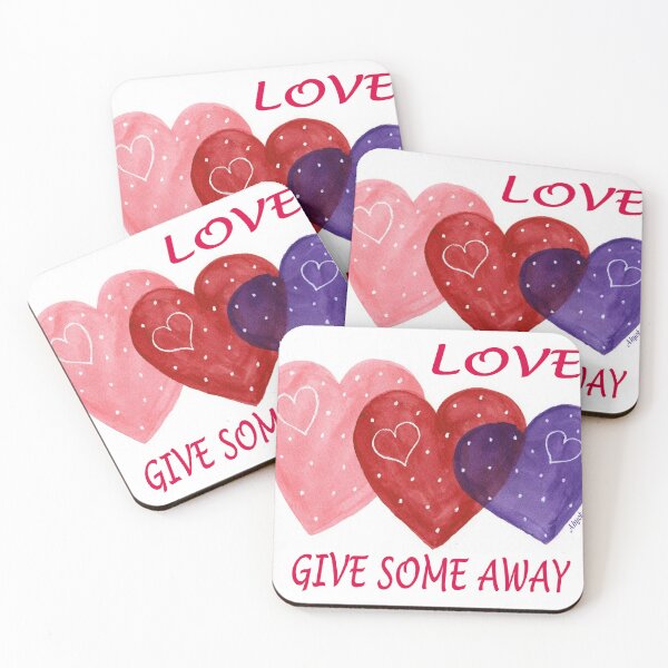 Item preview, Abstract Heart Design: Love, Give Some Away designed and sold by Art-by-Ahyoka.
