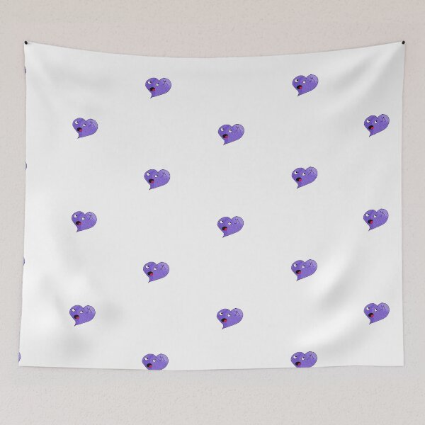 Item preview, Purple oil heart texture Broken Valanteines Day heart  designed and sold by Coffeemerc117.