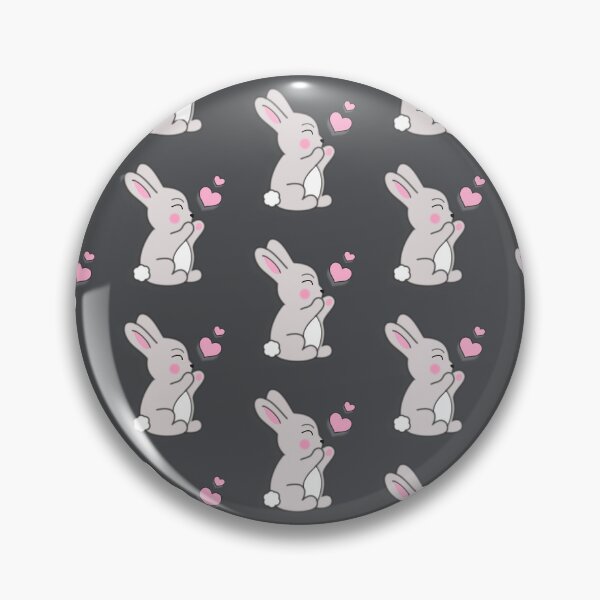 Item preview, Loves-spreading Teporingo Bunny Pattern designed and sold by mixMixtli.