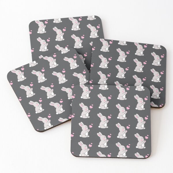 Item preview, Loves-spreading Teporingo Bunny Pattern designed and sold by mixMixtli.