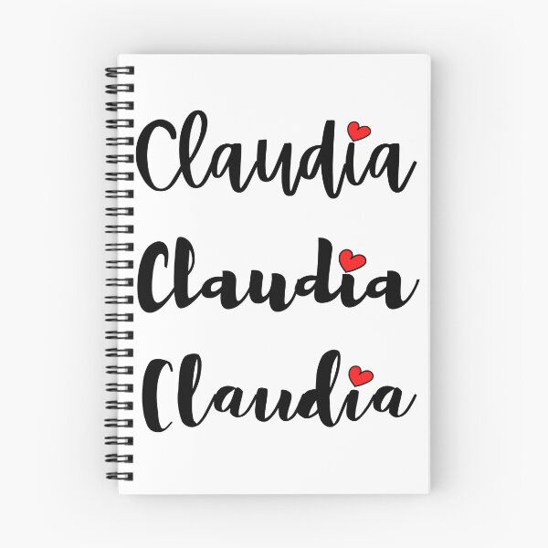 Item preview, Claudia Name Cute Mini Heart Triple Fonts designed and sold by 27th-Tee.