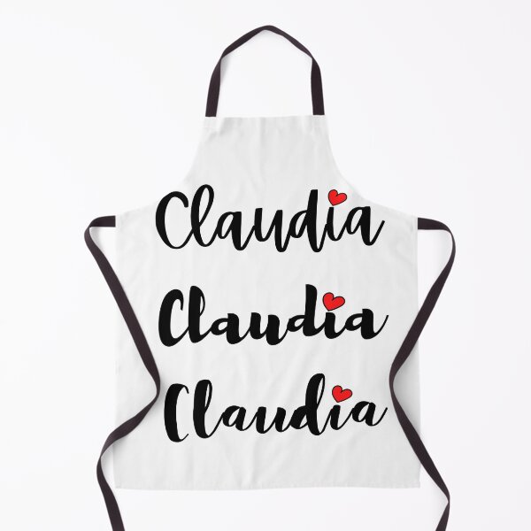 Item preview, Claudia Name Cute Mini Heart Triple Fonts designed and sold by 27th-Tee.