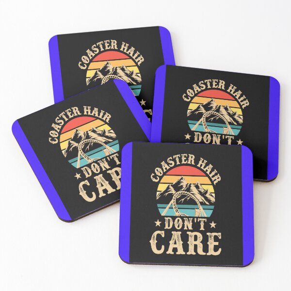 Item preview, Coaster Hair - Don't Care designed and sold by mturns57.