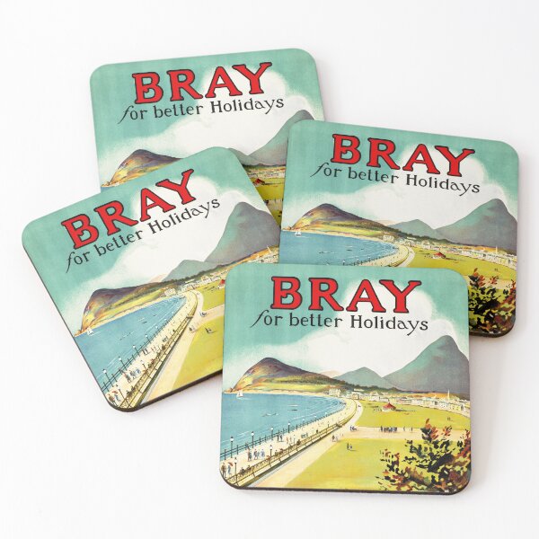 Item preview, SEE IRELAND FIRST BRAY for Better Holidays 1920s Old Travel Poster designed and sold by retroposters.