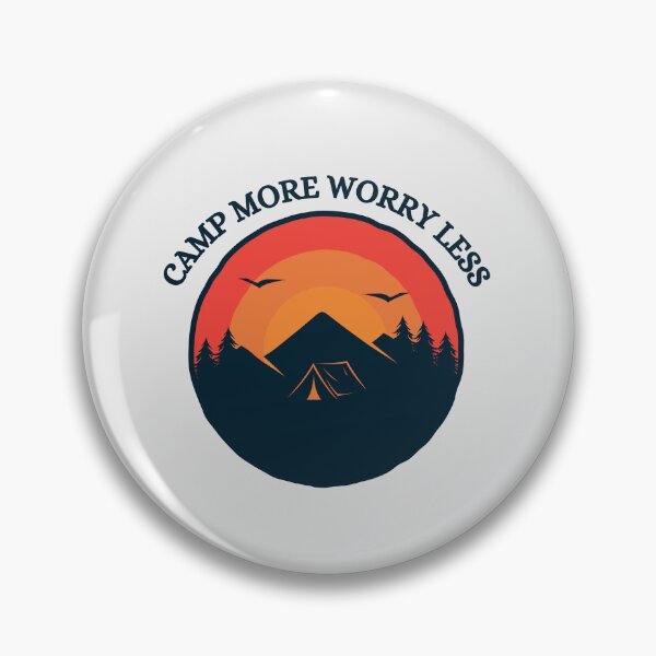 Item preview, Camp more worry less designed and sold by We Grow.