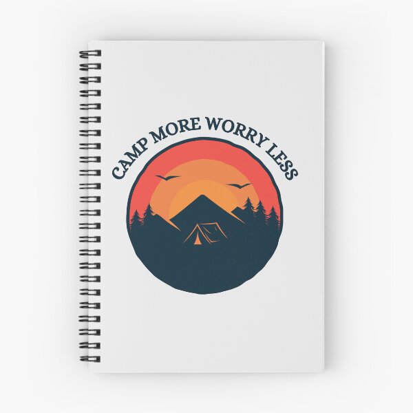 Item preview, Camp more worry less designed and sold by We Grow.