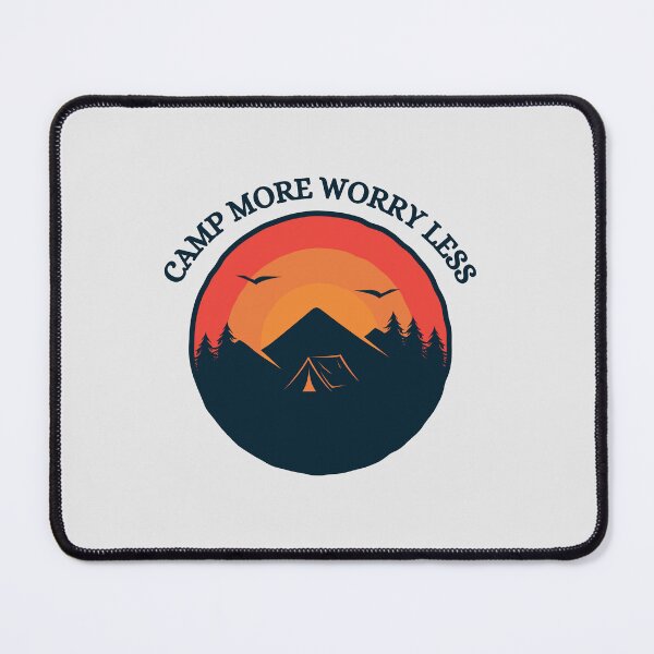 Item preview, Camp more worry less designed and sold by We Grow.