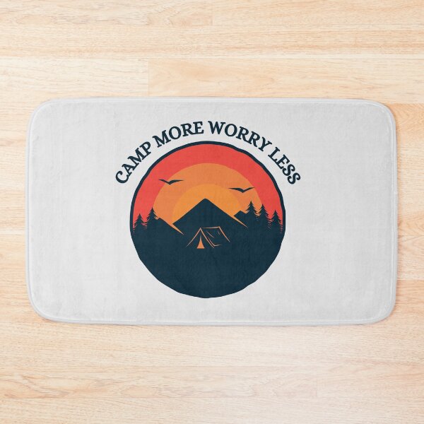 Item preview, Camp more worry less designed and sold by We Grow.