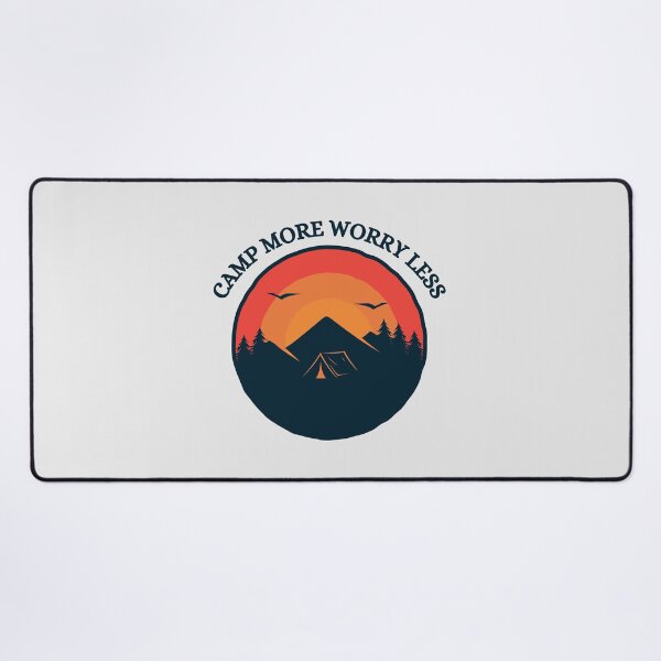 Item preview, Camp more worry less designed and sold by We Grow.