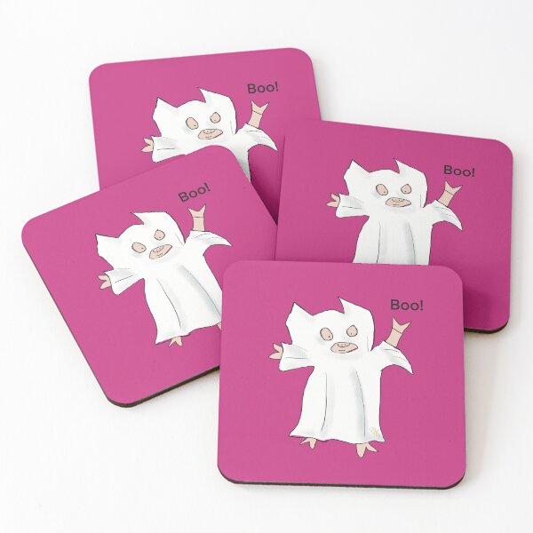 Item preview, Pink Ghost. Cute pig in fancy dress, sheet ghost costume, Halloween. designed and sold by PiggingJapan.
