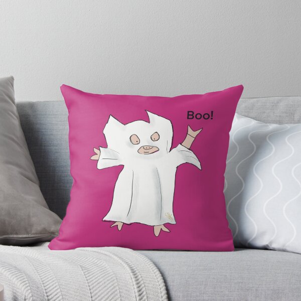 Item preview, Pink Ghost. Cute pig in fancy dress, sheet ghost costume, Halloween. designed and sold by PiggingJapan.
