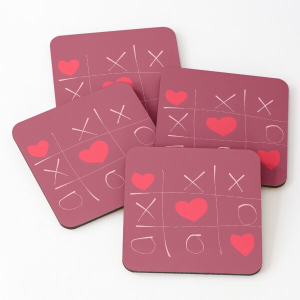 Item preview, Valentine's Day Tic Tac Toe designed and sold by Dodie the Llama Designs.