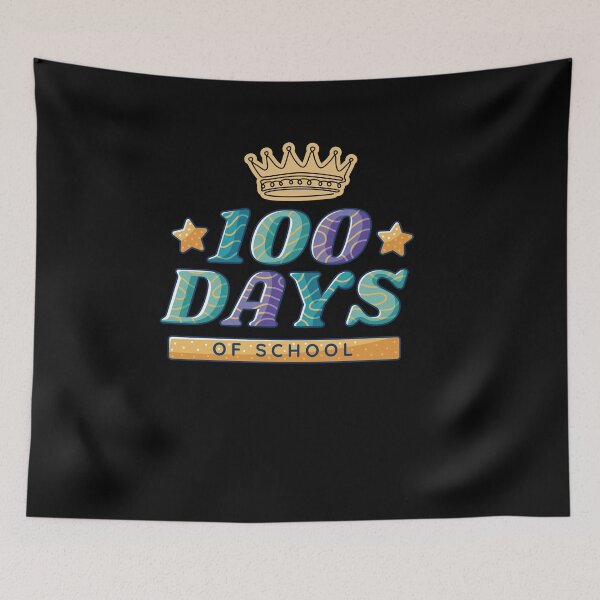 Item preview, King of 100 Days Of School,100 days of school celebrations  designed and sold by GulQari.