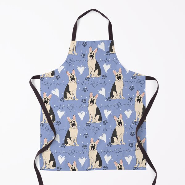 Item preview, LOVE Black and Cream German Shepherd designed and sold by Lulupainting.
