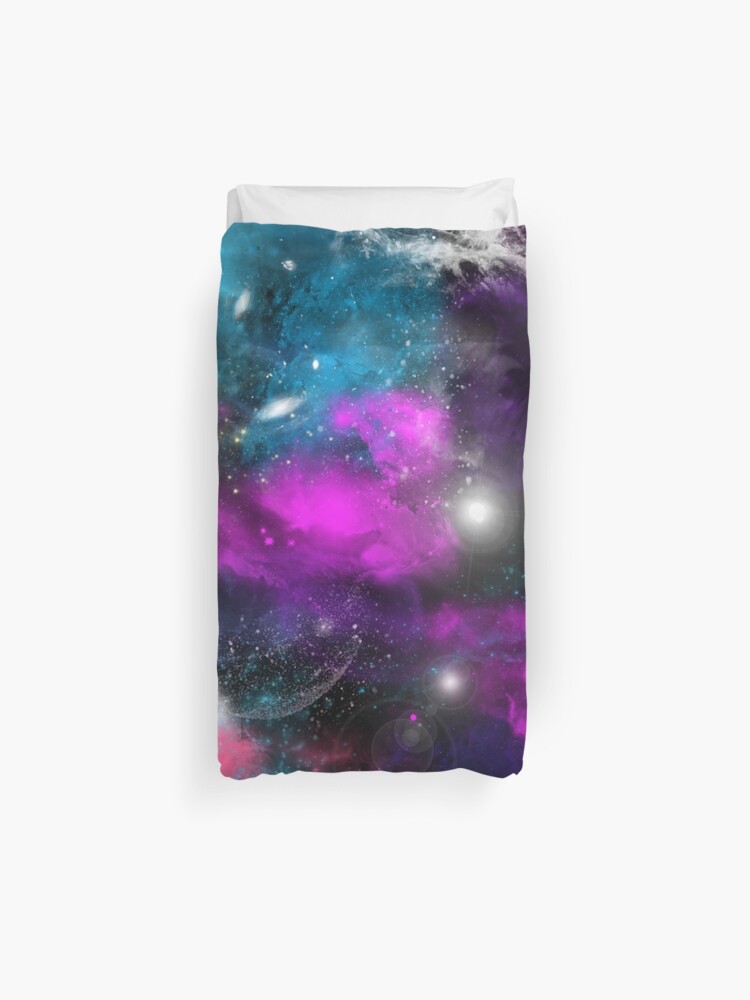 Galaxy Print Duvet Cover By Saycheese14 Redbubble