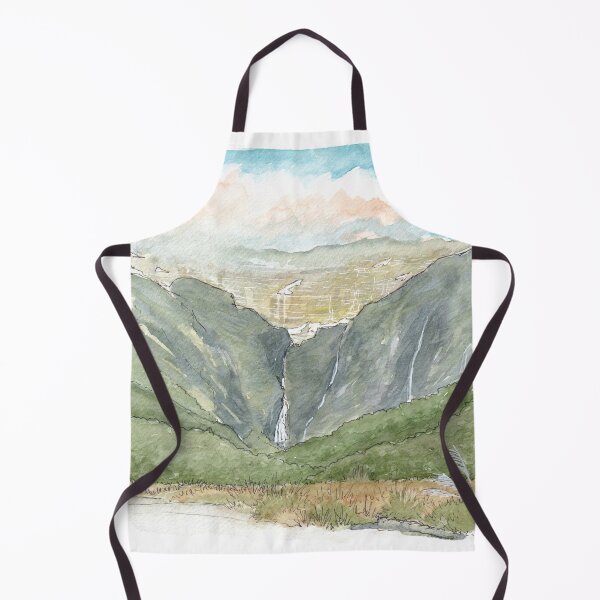 Artikelvorschau, Morgen bei Aspiring Flats Aquarell entworfen und verkauft von Tom Napper Design.