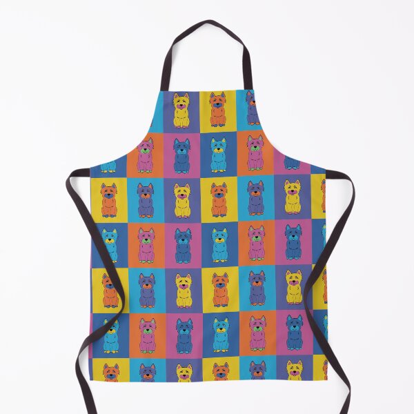 Item preview, Colorful Dog Pattern - Astonished Cat Company - Gift for Dog Lover - Gift for Art Lover designed and sold by AstonishedCatCo.