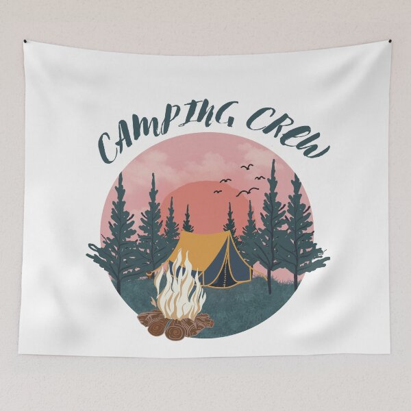 Item preview, Camping crew designed and sold by We Grow.