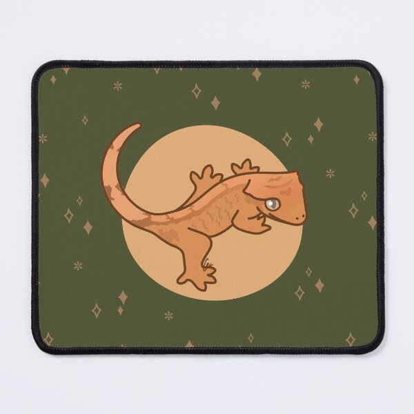 Item preview, Flame Crested Gecko - Yellow Tiger designed and sold by anacecilia.