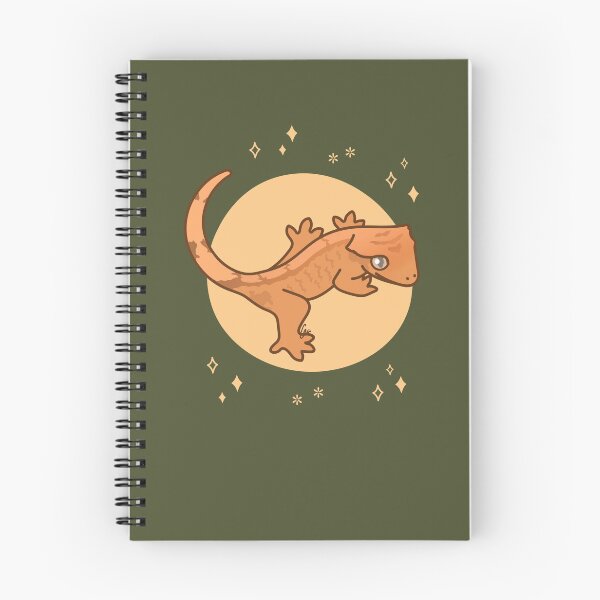 Item preview, Flame Crested Gecko - Yellow Tiger designed and sold by anacecilia.