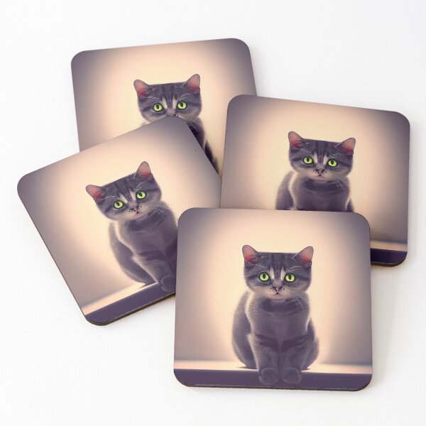 Item preview, Cute Photorealistic Kawaii Cat designed and sold by FantaExpression.