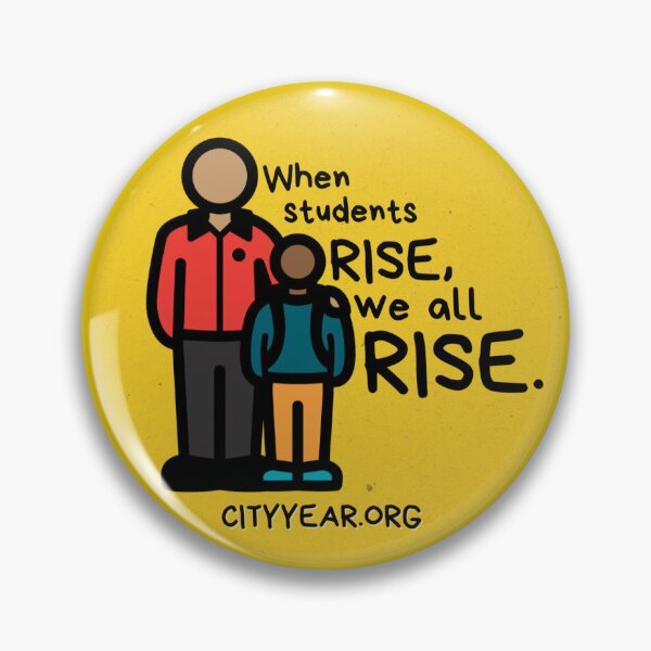 Item preview, City Year Sticker #1 designed and sold by MorgMuse.