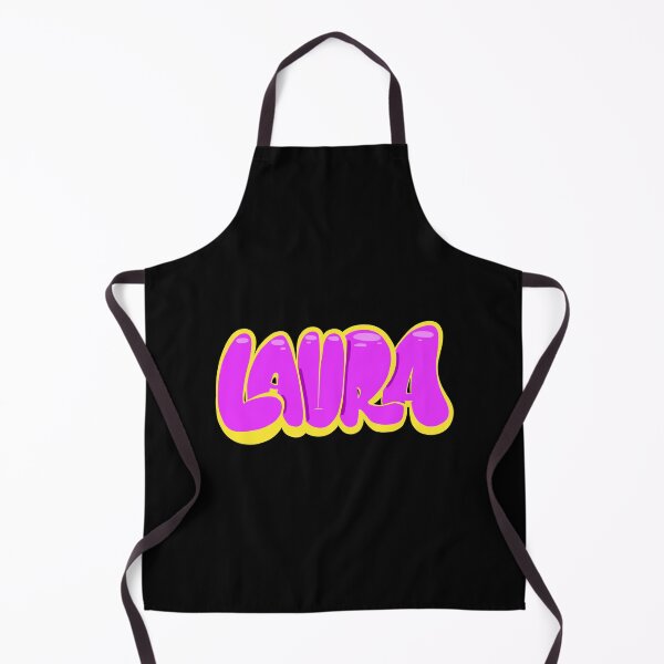 Item preview, Pink Laura Name Tag designed and sold by ArtByNabes.