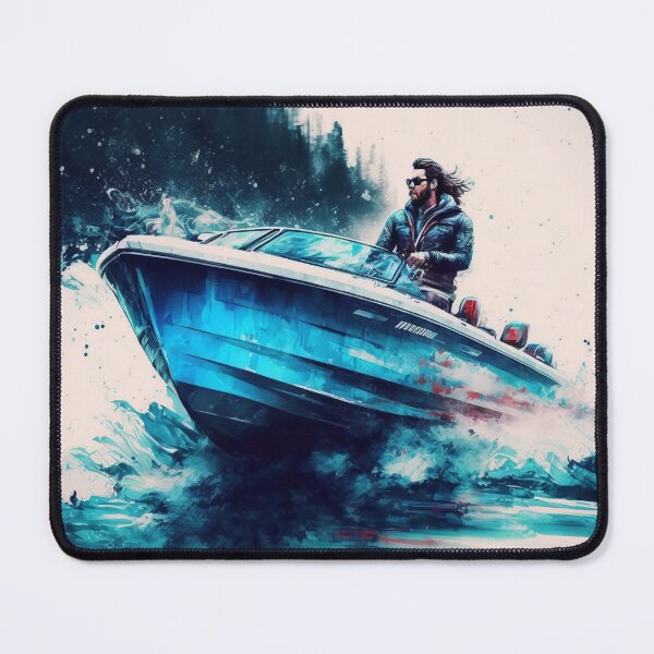 Item preview, Speeding Through the Water: Watercolor Painting designed and sold by Tiberius404.