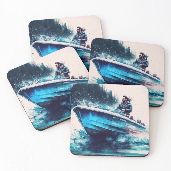 Item preview, Speeding Through the Water: Watercolor Painting designed and sold by Tiberius404.