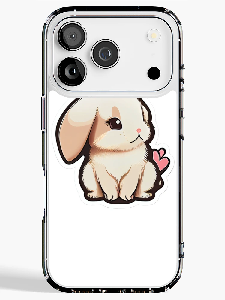 Thumbnail 1 of 5, iPhone Case, Lop Eared Rabbit designed and sold by Star_.