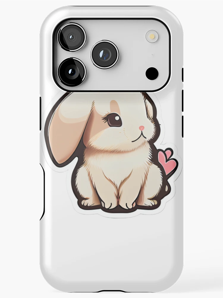 Thumbnail 1 of 4, iPhone Case, Lop Eared Rabbit designed and sold by Star_.