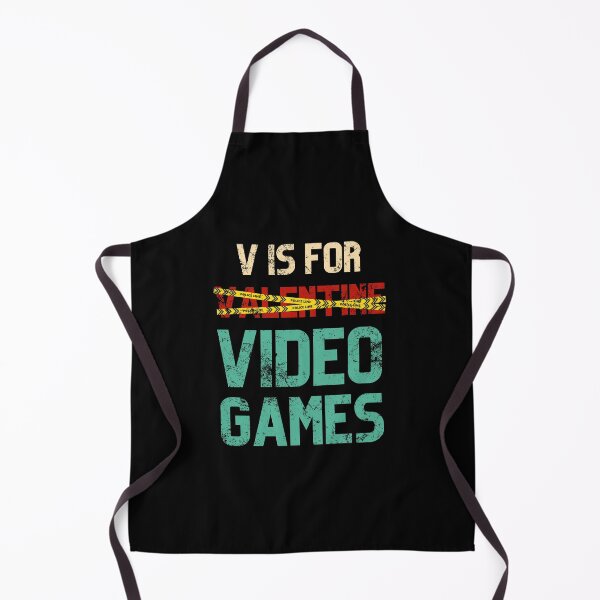 Item preview, V Is For Video Games T-shirt - Funny valentine, funny quote, valentine day, gamer, video games lover designed and sold by NaNapolitano.