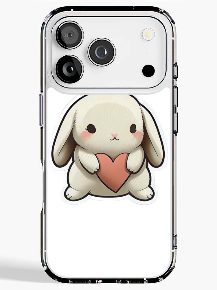 Thumbnail 1 of 5, iPhone Case, Lop Eared Rabbit designed and sold by Star_.