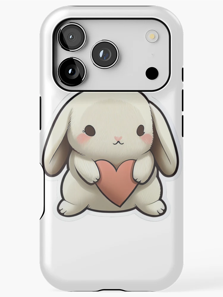 Thumbnail 1 of 4, iPhone Case, Lop Eared Rabbit designed and sold by Star_.