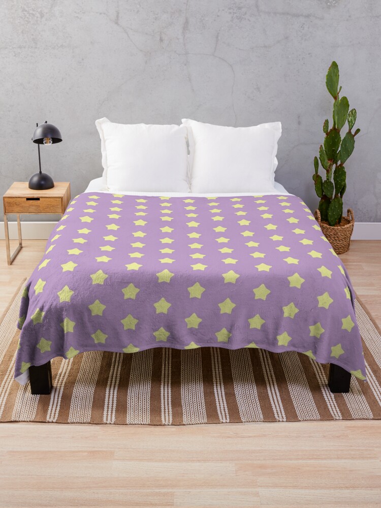 Purple and best sale yellow blanket