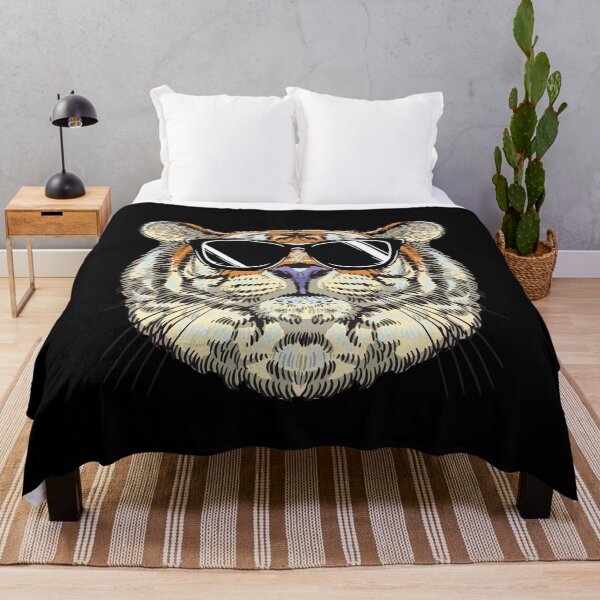 Item preview, Cool Bengal Tiger with Sunglasses Tiger Lover designed and sold by CoolCreative.