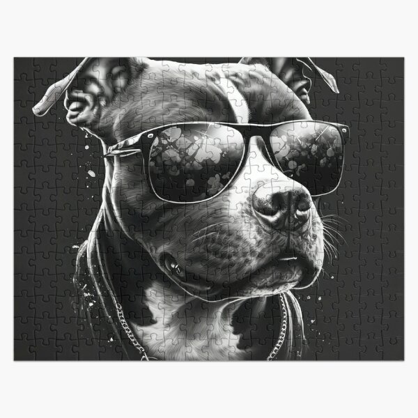 Staffordshire Bull Terrier Dog Staffy - Jigsaw Puzzle