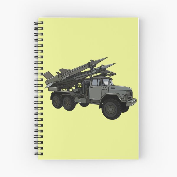 Item preview, Missile vehicle cartoon illustration designed and sold by Misscartoon.