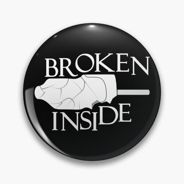 Item preview, Broken Inside designed and sold by oandpmemes.