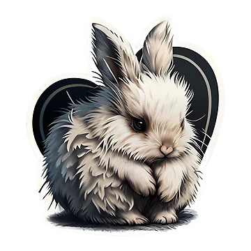 Artwork thumbnail, Lionhead Rabbit by Star_
