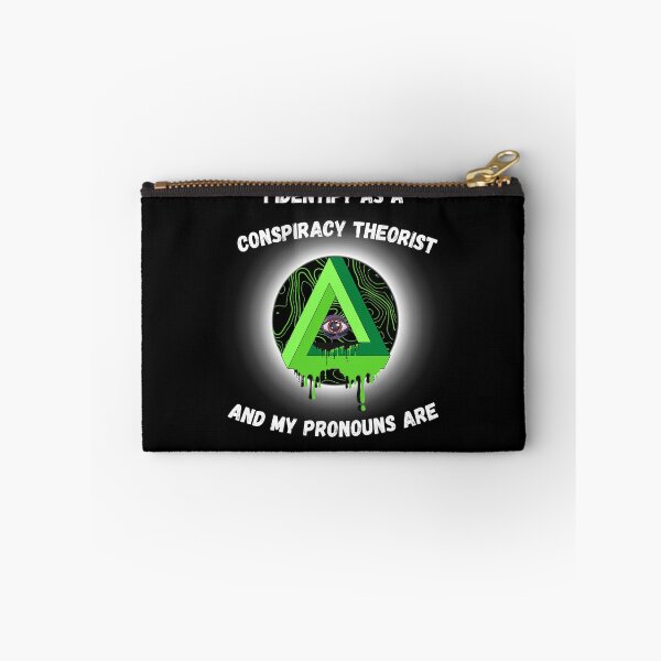 Item preview, i identify as a conspiracy theorist pronouns are told you so designed and sold by TheWorkoutLife ⭐⭐⭐⭐⭐.