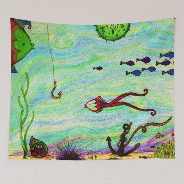 Item preview, U is for Underwater designed and sold by Nalinne Jones.