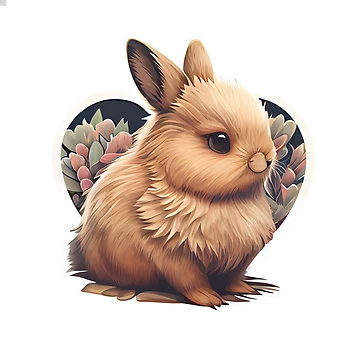 Artwork thumbnail, Lionhead Rabbit by Star_