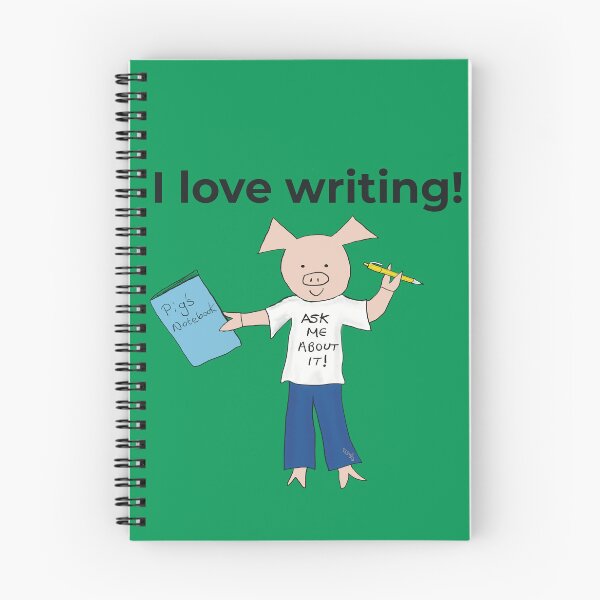 Item preview, Highlighter Green, I love writing! Left handed writer, Introverts designed and sold by PiggingJapan.