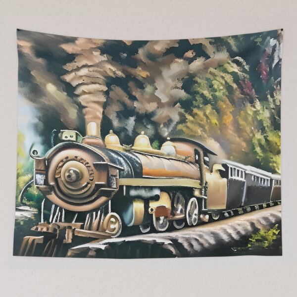 Item preview, Locomotive Train  designed and sold by LRenee Art Studio.