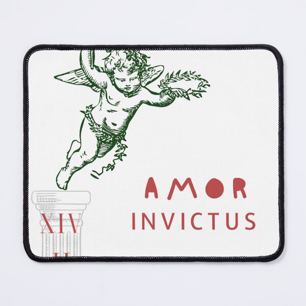 Item preview, Amor Invictus - angel with laurel wreath, romantic, playful, February 14, 2023 designed and sold by Silva-Sol.
