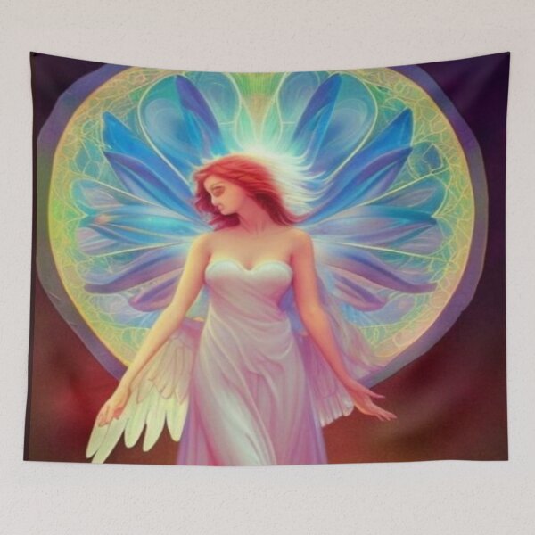 Item preview, Angel in a bright blue sky  designed and sold by AnnieHaven.